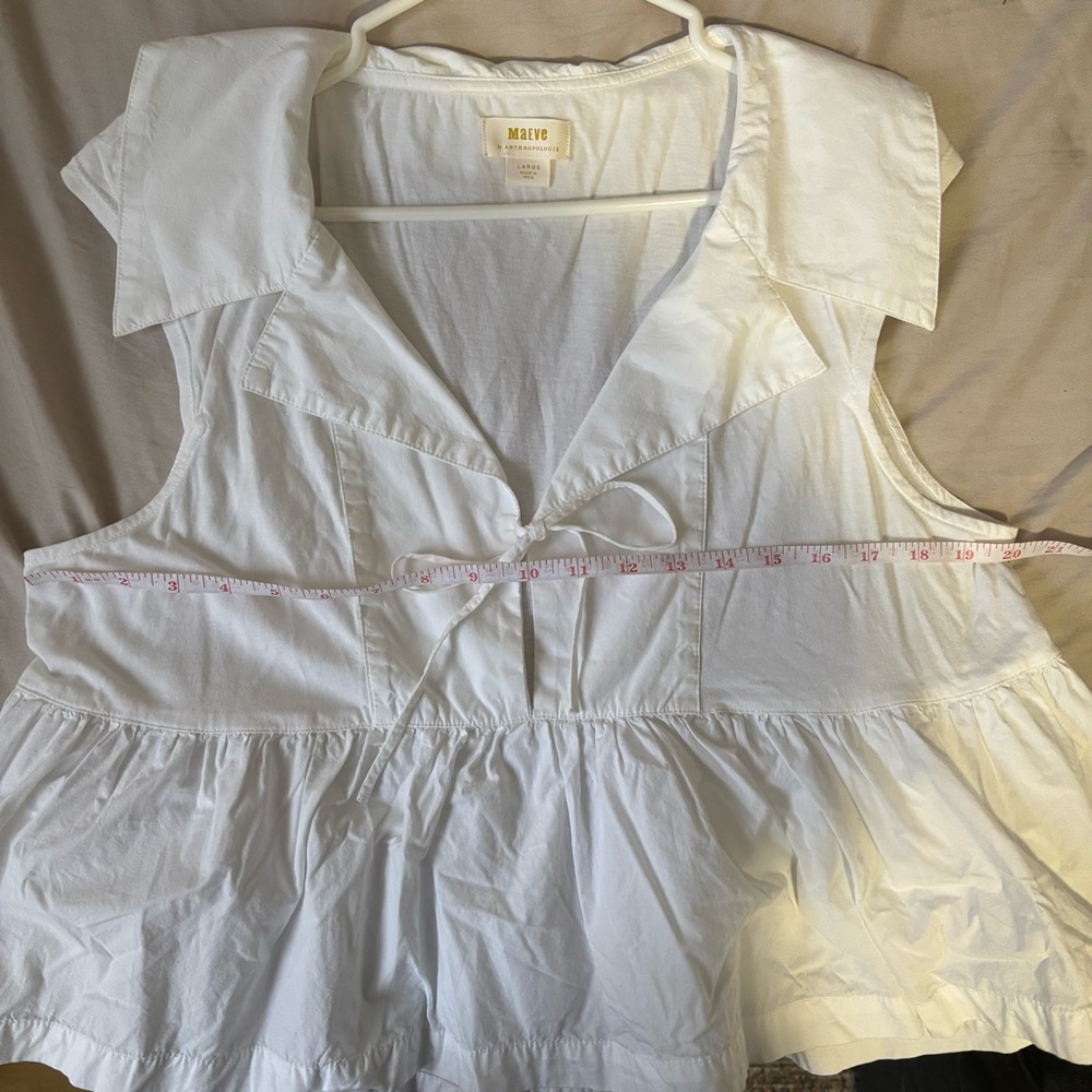Anthropologie Maeve Babydoll Blouse - Picture 10 of 10